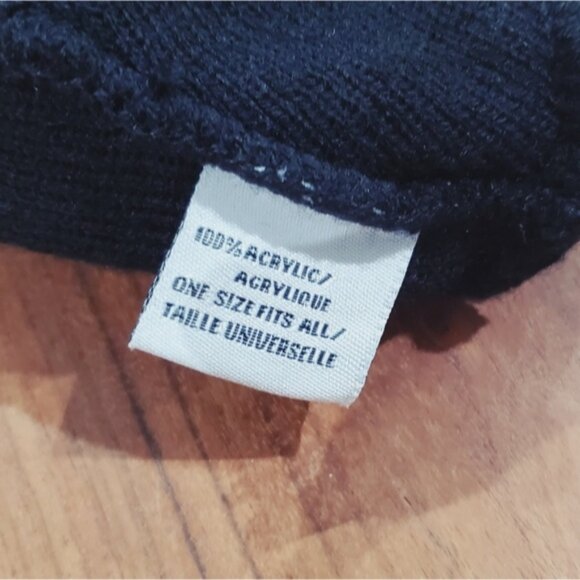 Harley-Davidson Iconic Black Bar and Shield Beanie with Orange Logo - Picture 3 of 5